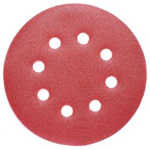 China Aluminum Oxide Abrasive Sanding Disc Sandpaper Pad 5inch on sale