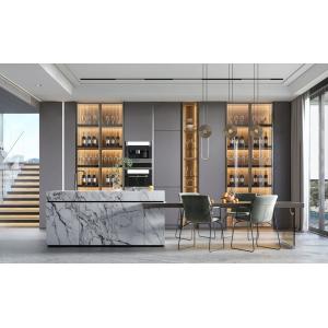 Custom Complete Modern Shaker Designs Island Modular Kitchen Cabinet