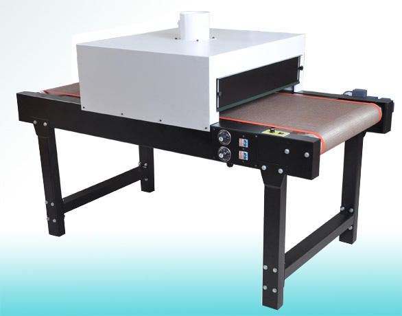 Screen printing conveyor dryer