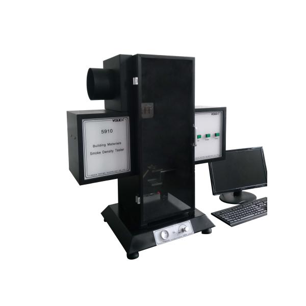 Building Material Smoke Density Test Apparatus , Vertical Flame Test Chamber