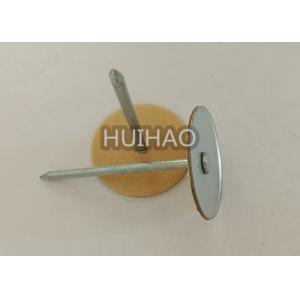 2.7mm Dia Capacitor Discharge Cup Head Pins & Paper Washer For Securing