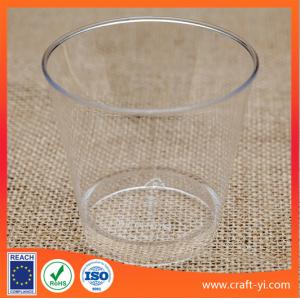 ice cream cone plastic cups hard plastic in transparent colour