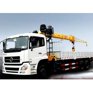 Hydraulic Telescopic Truck With Crane 16.5 Meters Lifting Height