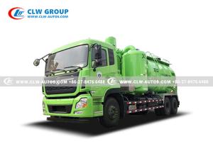 Quality 16 Ton Dust Material Transfer Tank Industrial Vacuum Truck for sale