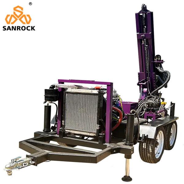 Water Well Drilling Rig Agricultural Irrigation Water Drilling Machine Hydraulic