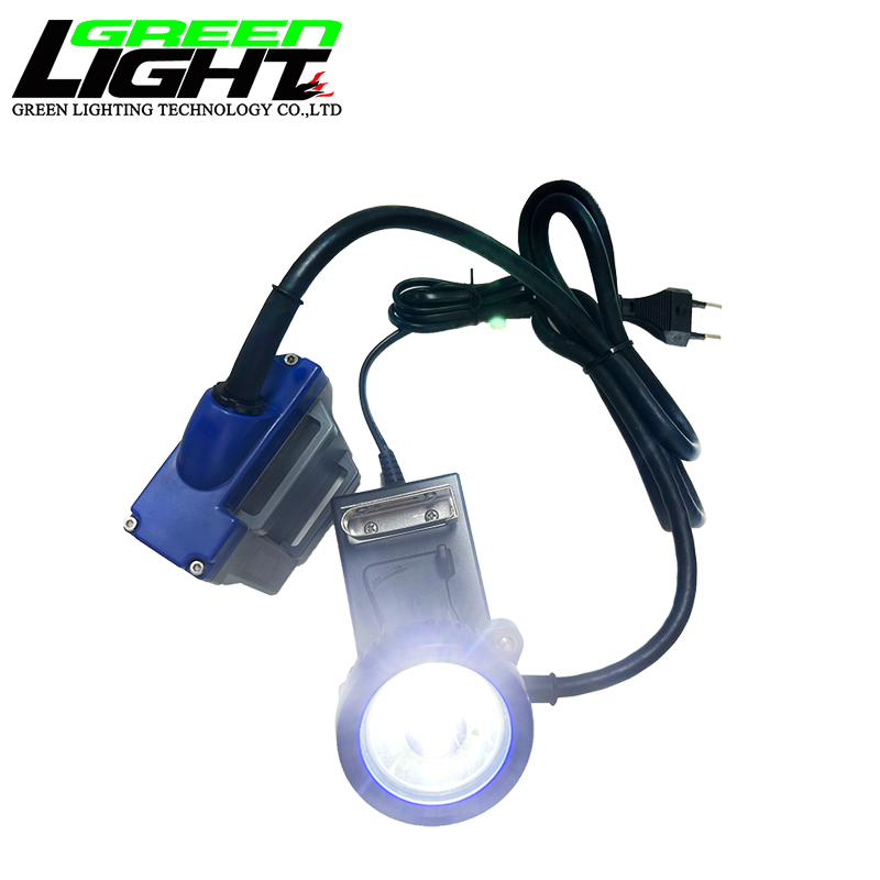 Corded Cap Lamp with 17hrs Working Time and One Main Light Six Auxiliary Lights