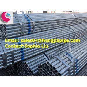 Quality Galvanized steel pipes with random length for sale
