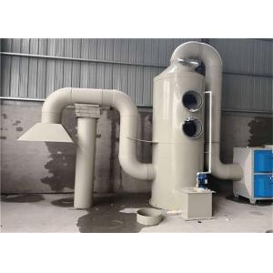 Semiconductor Wet Spray Tower Scrubber Alkaline Stainless Steel