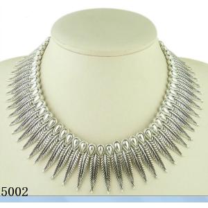 Various color gold plated fashion mixed metal necklace jewelry
