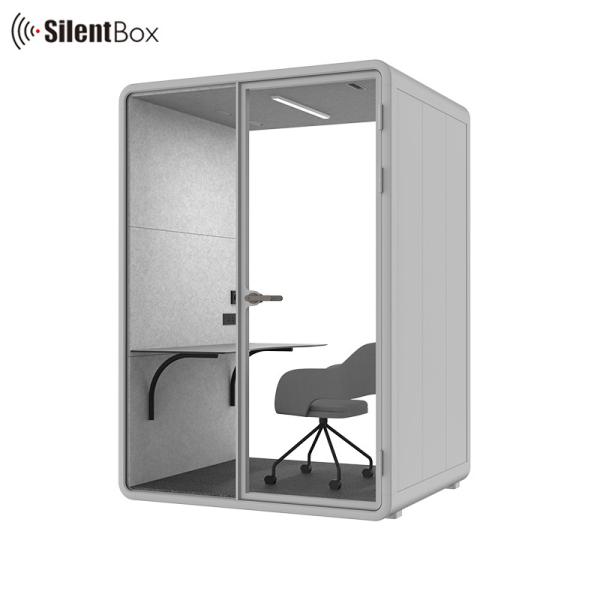 Buy STC30dB Soundproofing Acoustic Meeting Pod with RT0.75s Reverberation Time in S, M, SL, L, XL Sizes at wholesale prices