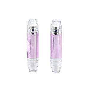 15ml Double Ended Airless Pump Bottles Round Shape Skincare Cosmetic Packaging