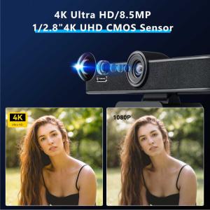 All In One EPTZ 4K PC Webcam With Remote Control