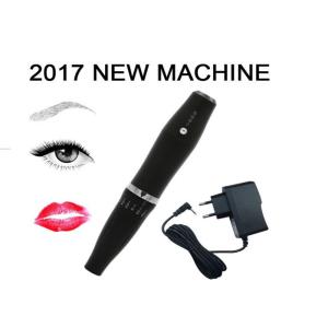 Digital Permanent Eyebrow Tattoo Makeup Machine With Disposable Cartridge Needle