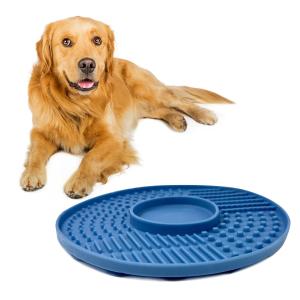 Non Toxic Collapsible Pet Lick Mat With Suction Base Dishwasher Friendly Design