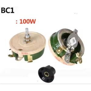 Adjustable Ceramic BC1 High Power Resistor 100W 1Ω Variable Resistor