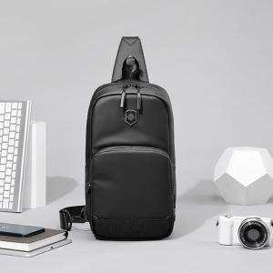 Waterproof Oxford Cloth Mens Shoulder Chest Sling Bag 19*10*34cm