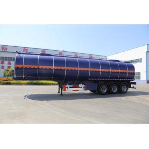 Steel Anti-Corrosion Lining Transport Truck Anton Oil Tank Semi-Trailer for Oil
