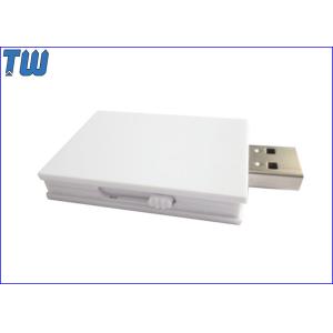Sliding Book Shape USB Pen Thumb Drive Full Color Digital Printing