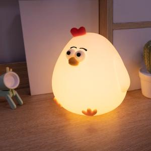 Duck Night Light Cute Duck Lamp Rechargeable Dimmable Nightlight Silicone LED