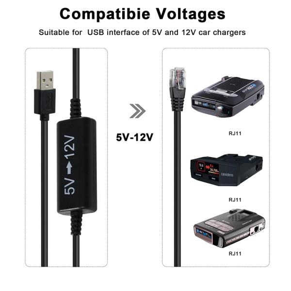 USB to RJ45 5V to 12V Power Injector Cable for IP Cameras