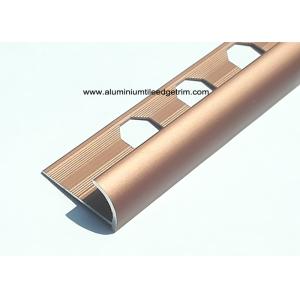 Matt Deep Red Aluminium Tile Trim With 2.5 Meter For 8mm Ceramic Tiles