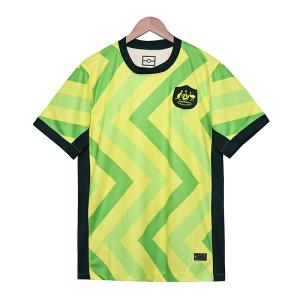 China 2025-2026 Australia Home Fan Edition Football Jersey Group Customization on sale