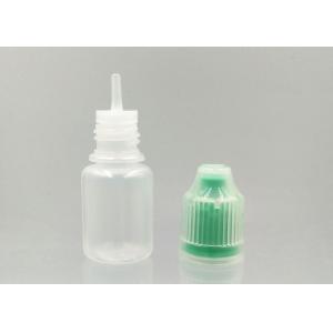 Transparent PE Smoke Oil Bottle High Strength Leakage Proof Non Spill