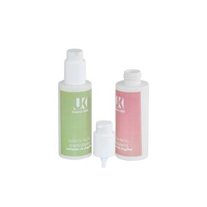 PMU Inorganic Biodegradable Packaging Bottle With PP PCCR Cream Pump For Lotions