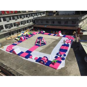 Water Fun With Our Customized Inflatable Floating Water Park And Air Blower