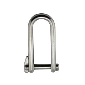 Marine Hardware Shade Rigging Sail Long D Shackle With Eye Screw Pin 316