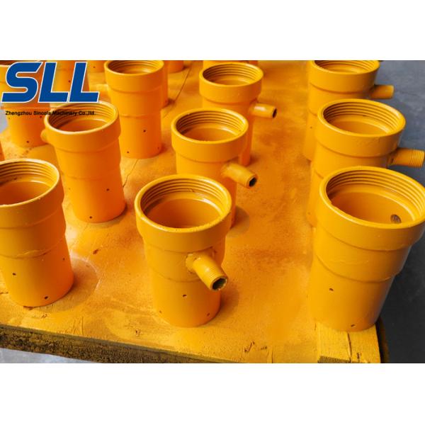 Buy Concrete spraying services shotcrete nozzle seat tightly connected nozzles at wholesale prices