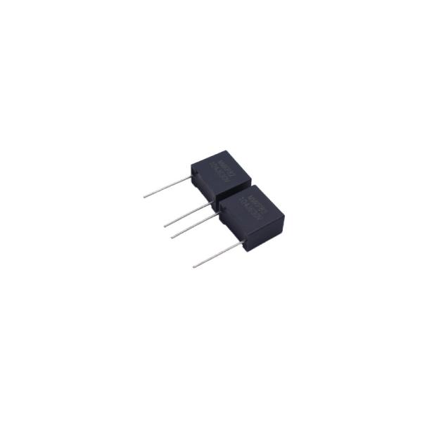 Gray Metallized Polypropylene Film Capacitor MMKP82 0.0022uF~10uF Radial Through