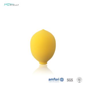 Non Latex Silicone Makeup Sponges Set Avocado Peach Lemon ISO