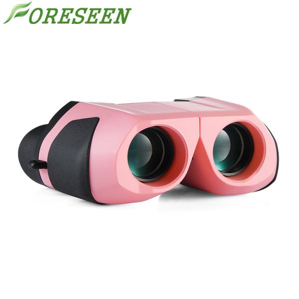 Foreseen 8x21 Christmas gift for Children China pink smart kids toy binoculars