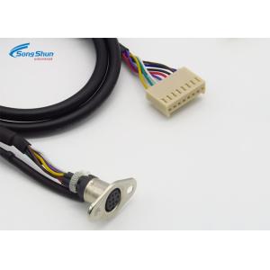 FEP Insulation Cable Wire Harness 8Pin - Mini Din 9Pin Plug Battery Charger