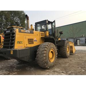 260hp Used KOMATSU Loader WA470-3 Wheel KOMATSU 470 Loader 32.7km/H Max Reverse