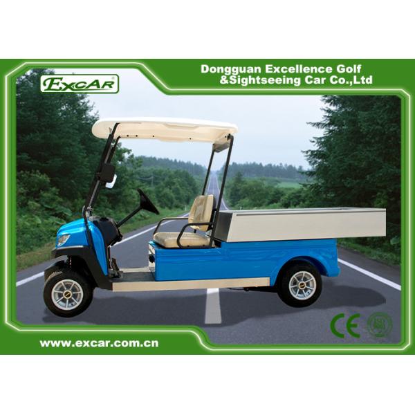 Color Optional Electric Golf Car With Aluminum Cargo Box