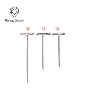 SS Wig Tools 51mm Wig Making Pins Use On Foam Head Canvas Mannequin Head