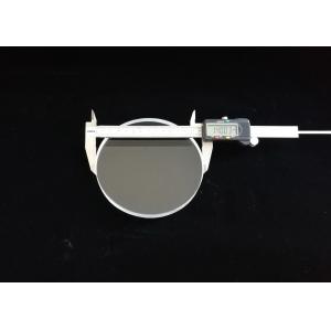 Transparent Fused Quartz Round Disc , Strict Tolerant Silica Glass Discs