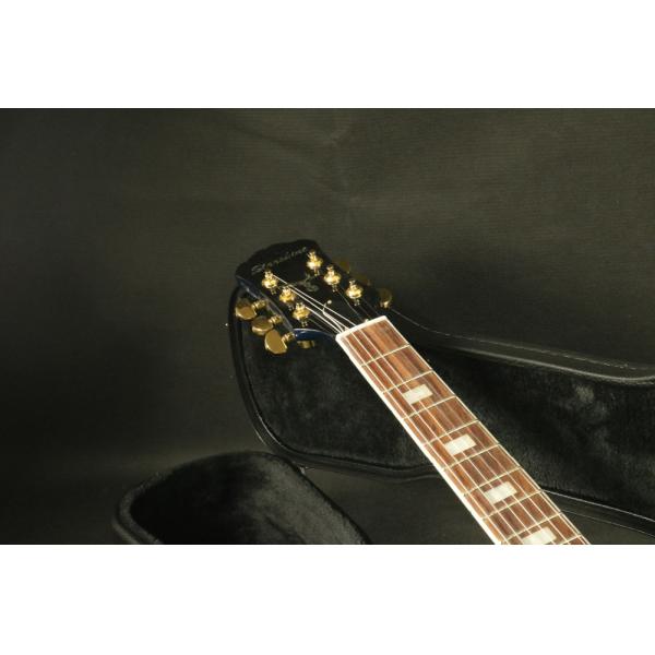 High Quality blue quilted maple top fretboard binding 6string hollow body 335 345 325 hollow guitar Guitar