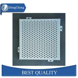 China 3004 Irregular Shape Custom Aluminum Panels Perforated Alloy Sheet With Artistic Hole on sale