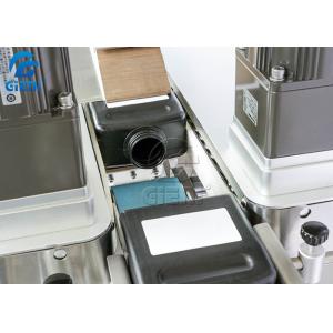 91mm Belt 250pcs/Min Cosmetic Dual Side Labeling Machine