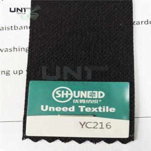 Eco Friendly Fusible Interlining PA Coating Elastic Waistband Interlining
