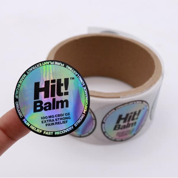 Thank You Self Adhesive Sticker Paper Roll Removable Iso9001 Iso14001