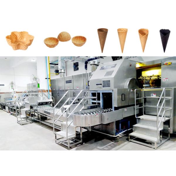 Buy waffle cone processing line  for Full automatic maker ice cream at wholesale prices