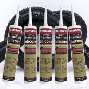 Quality General Purpose Construction RTV Silicone Sealant With CE MSDS Certified for sale