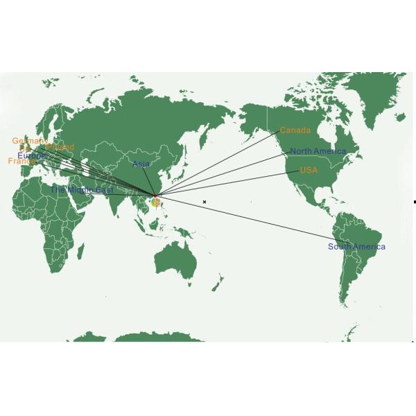 UVG 10ft White and Pink Factory Direct Artificial Tree Peach Branch to Landscape Weddings