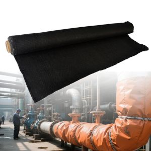 Industrial Splash Proof PU Coated Fiberglass Fabric with 1800C Temperature