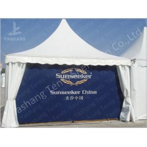 Custom Exhibition High Peak Frame Tent Pagoda Replacement Canopy Pavilion