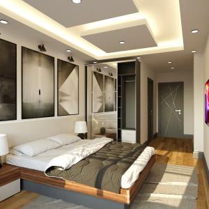 Quality 5 Star Hotel Bedroom Furniture Space Optimization Interior Room Decoration for sale